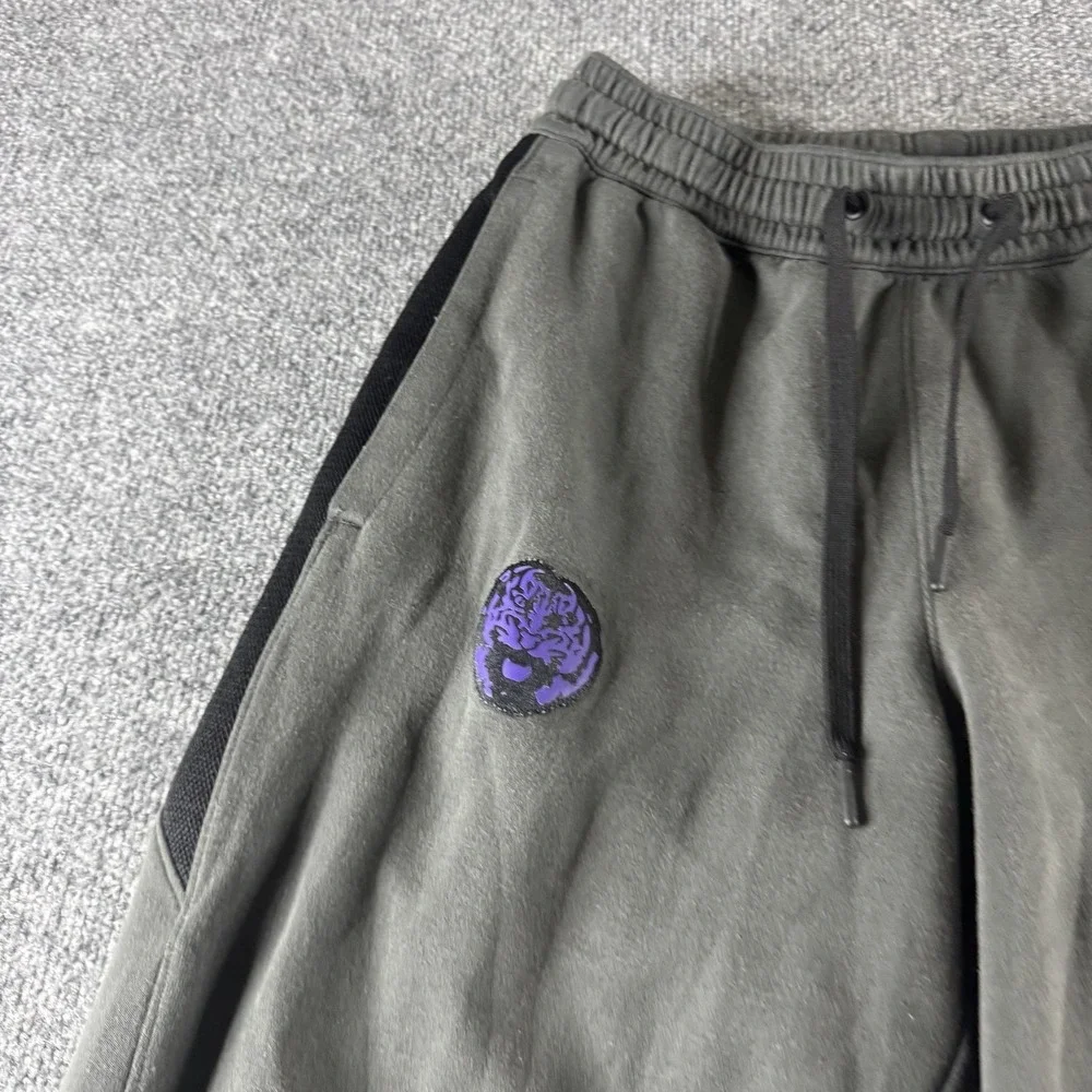 LSU Tigers Sweatpants Mens M Gray Nike Dri Fit NCAA Football College Logo